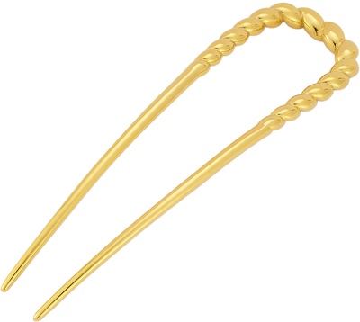 Deborah Pagani Large Rope DP Pin - 1 Gold
