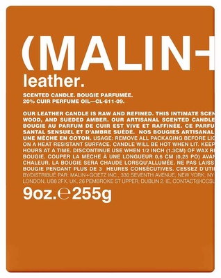 Malin + Goetz Leather Candle