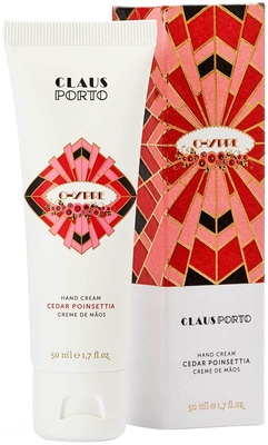 Claus Porto Chypre Cedar Poinsettia Hand Cream