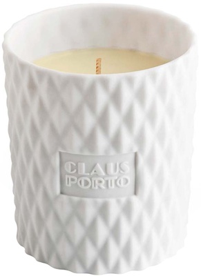 Claus Porto Chypre Cedar Poinsettia Candle