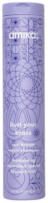 amika BUST YOUR BRASS Cool Blonde Shampoo 275 ml