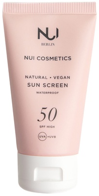 NUI Cosmetics Natural and Vegan Sun Screen SPF 50