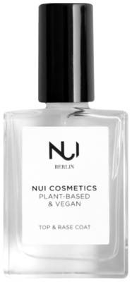NUI Cosmetics Natural & Vegan Nailcolor Top & Base Coat