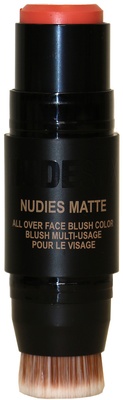 Nudestix Nudies Matte All Over Face Blush Color Nude Peach