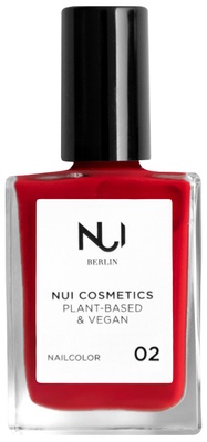 NUI Cosmetics Natural & Vegan Nailcolor - red