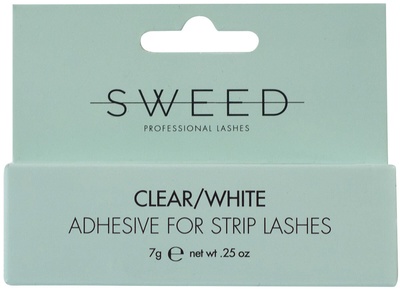 Sweed Adhesive for Strip Lashes  Clear/White