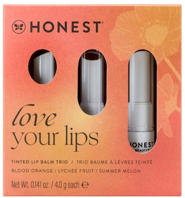 Honest Beauty Tinted Lip Balm Trio