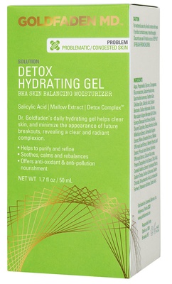 Goldfaden MD Detox Hydrating Gel - BHA Skin Balancing Moisturizer