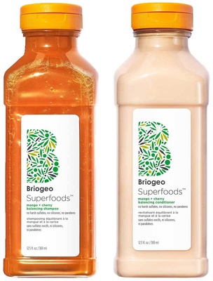 Briogeo Briogeo Superfoods™ Mango + Cherry Balancing Shampoo + Conditioner Duo