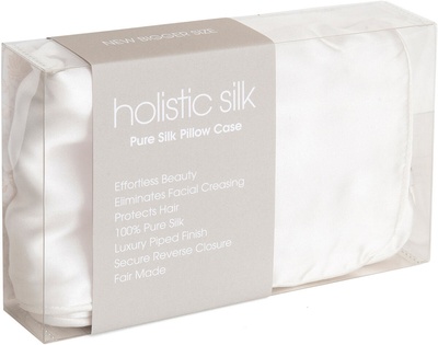 Holistic Silk Pure Silk Pillowcase  Navy